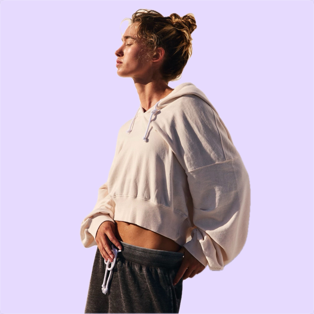 Free People Movement Playbook Set Cream Size XL Sold Out \"FLAWS\"